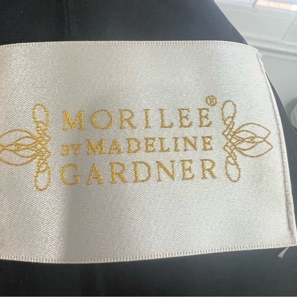 Morilee one shoulder maxi gown dress size 2 - Picture 6 of 7